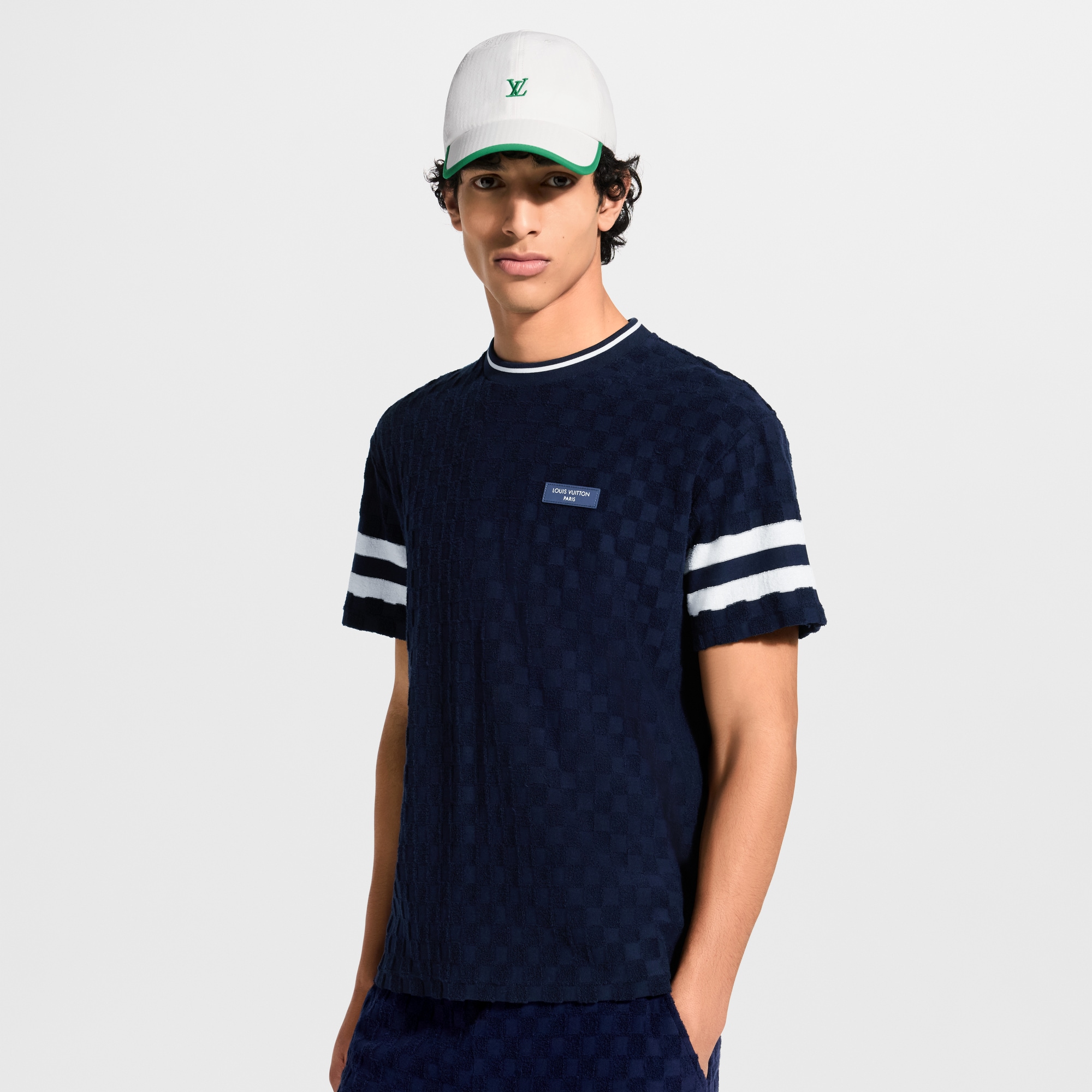 ダミエ テリー テニスTシャツ ｜ルイ・ヴィトン 公式サイト - 1AK7J0